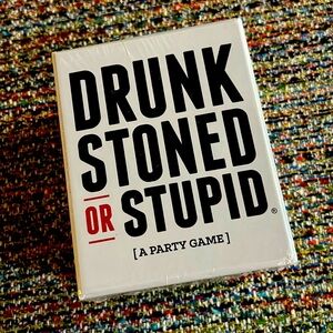 DRUNK STONED OR STUPID A PARTY GAME adults only